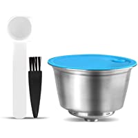 para Dolce Gusto cápsulas reutilizables- cápsulas de café Dolce Gusto de acero inoxidable- cápsulas de repuesto para…